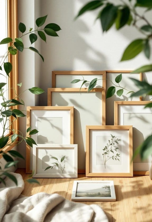 bamboo frames for decor