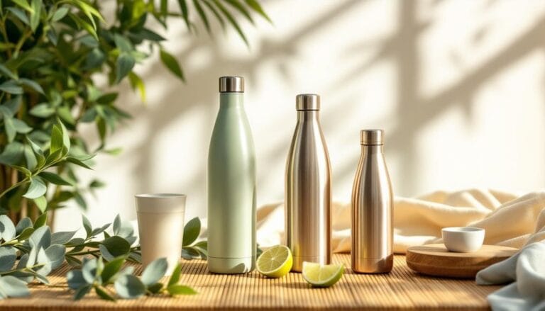chilled drinks in metal
