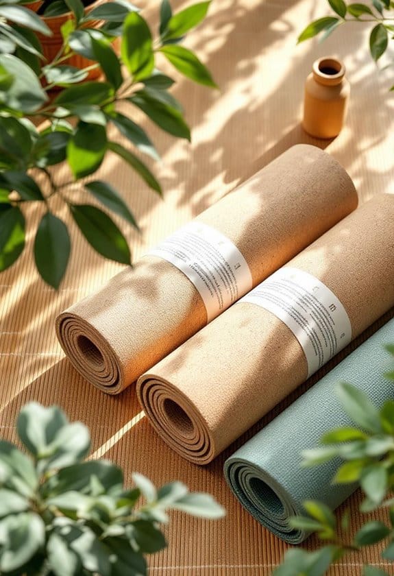 eco friendly cork yoga mats