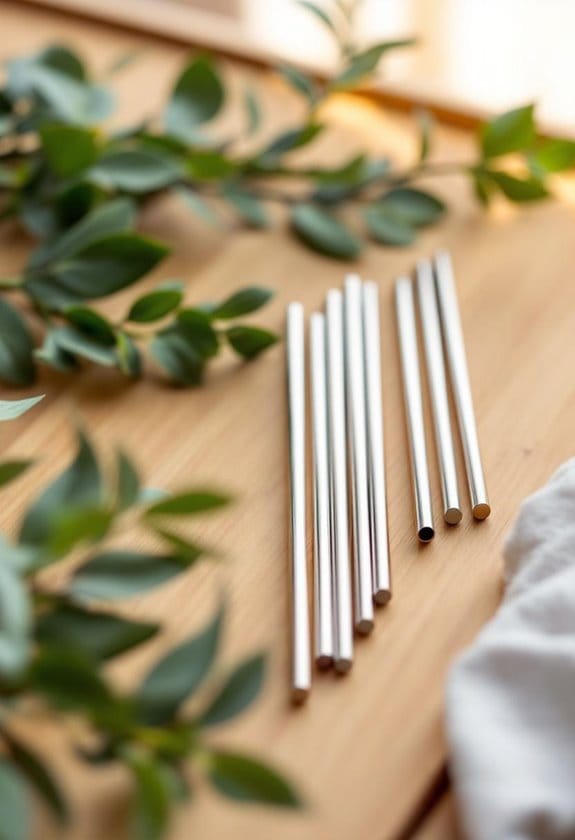eco friendly stylish stainless straws