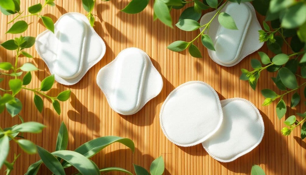 organic cotton menstrual pads