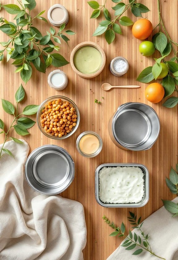 top stainless steel containers