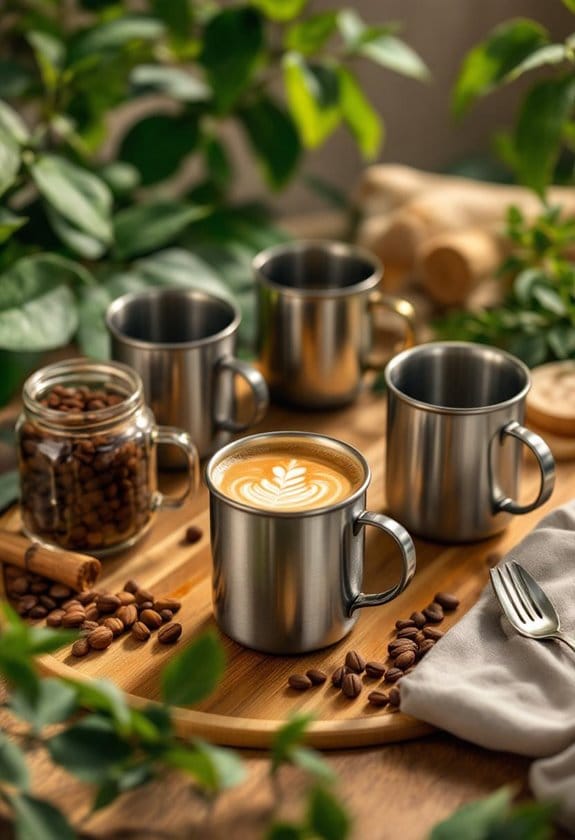 top stainless steel mugs