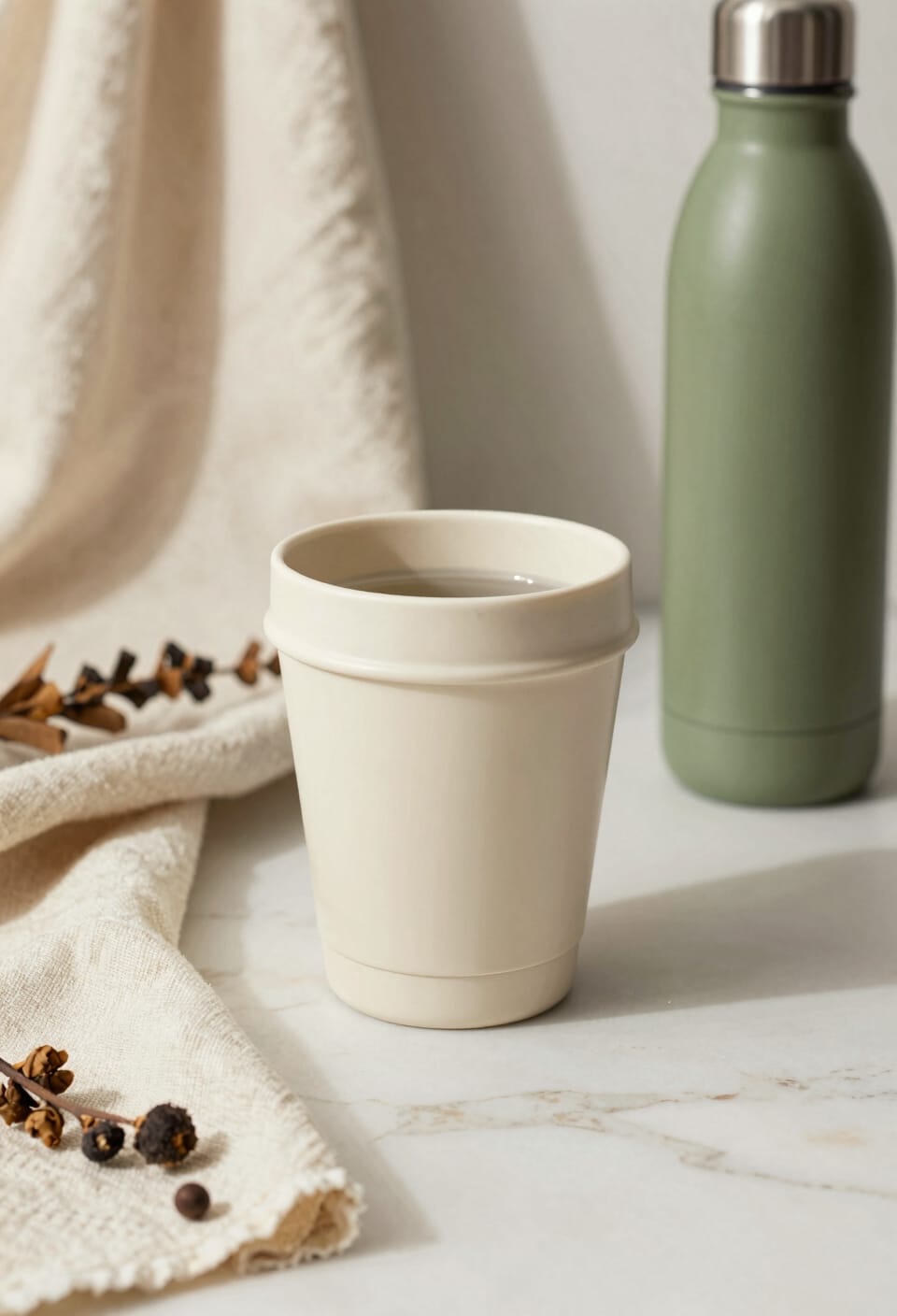 choose reusable beverage containers