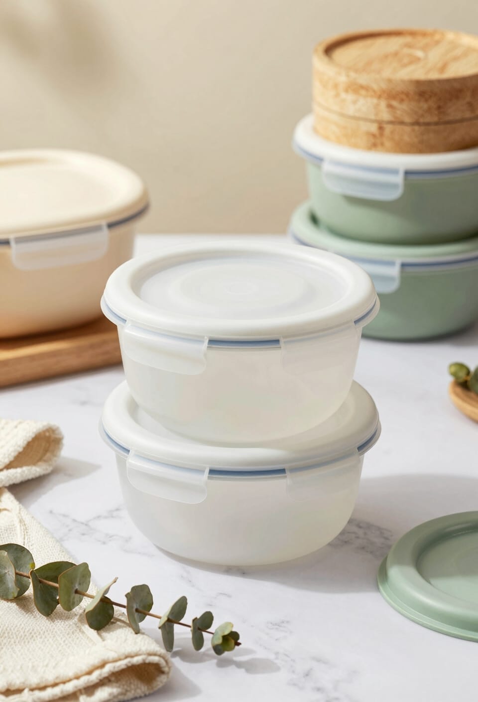 durable stackable airtight containers