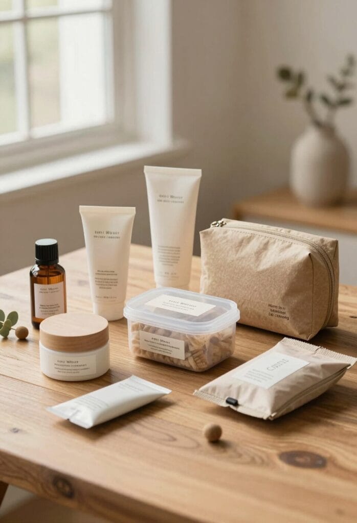 eco friendly travel toiletry kit