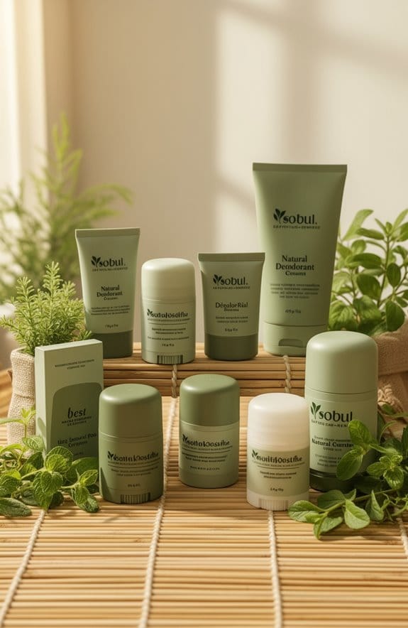 natural deodorants for freshness