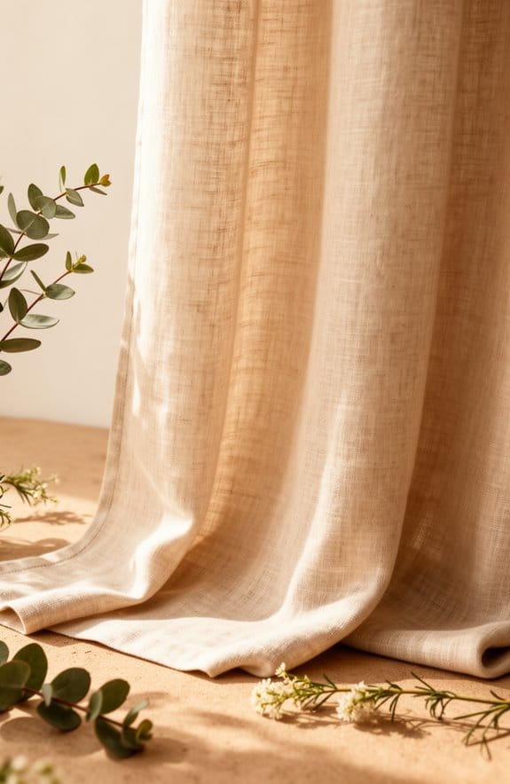 natural linen curtain styles