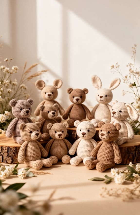 organic cotton cuddle toys