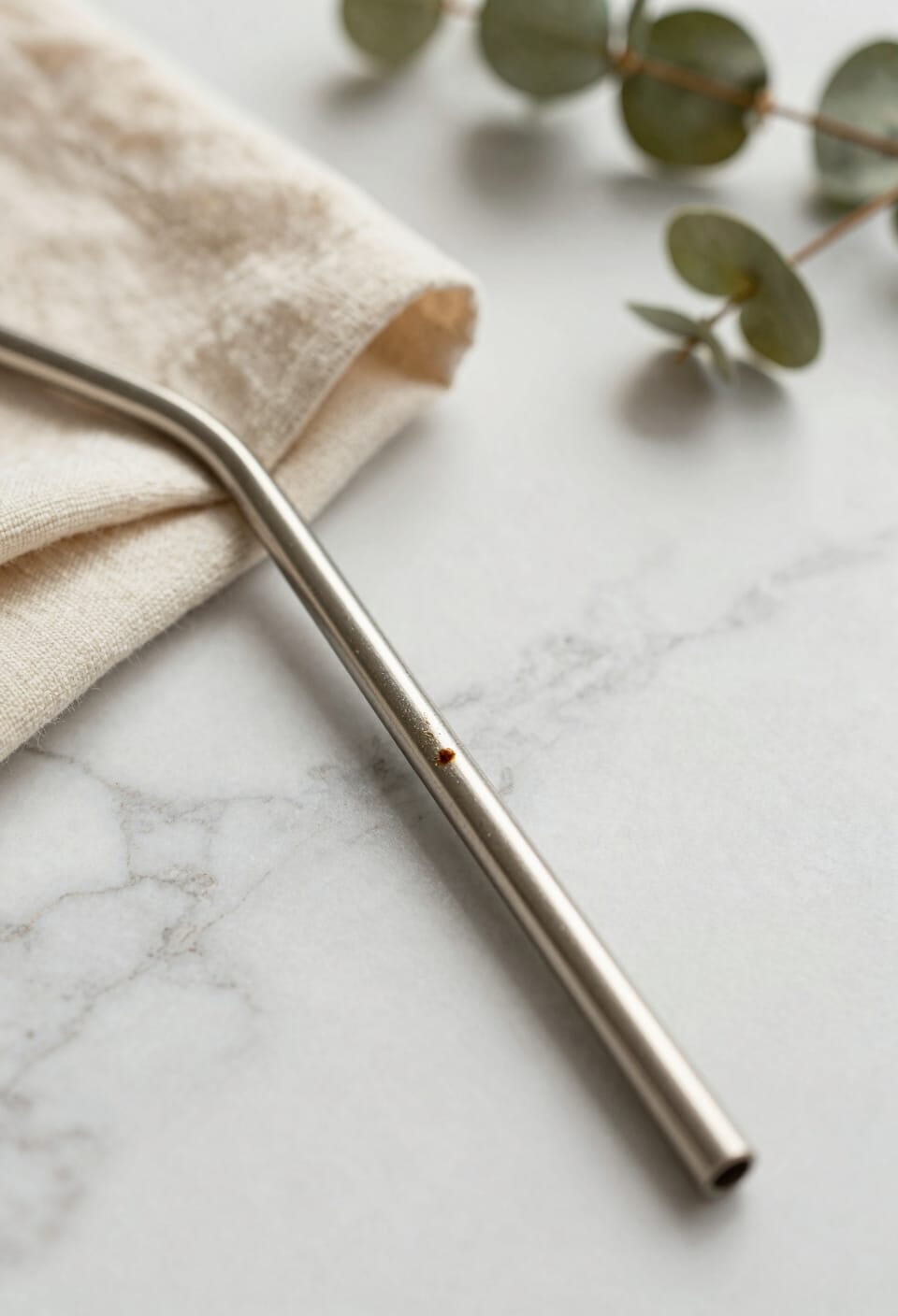 regularly clean metal straws