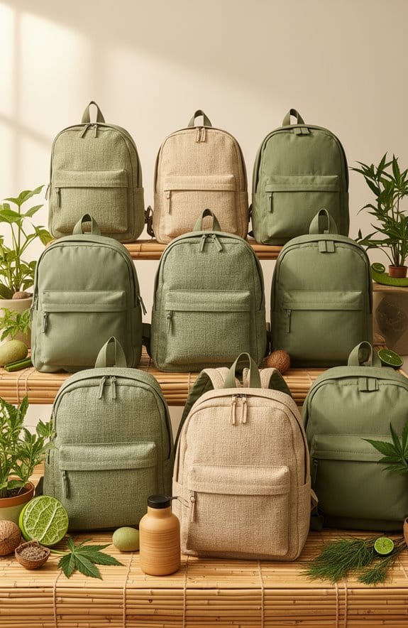 stylish and sustainable backpacks