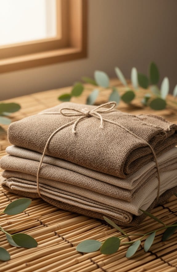 stylish fabric gift wraps